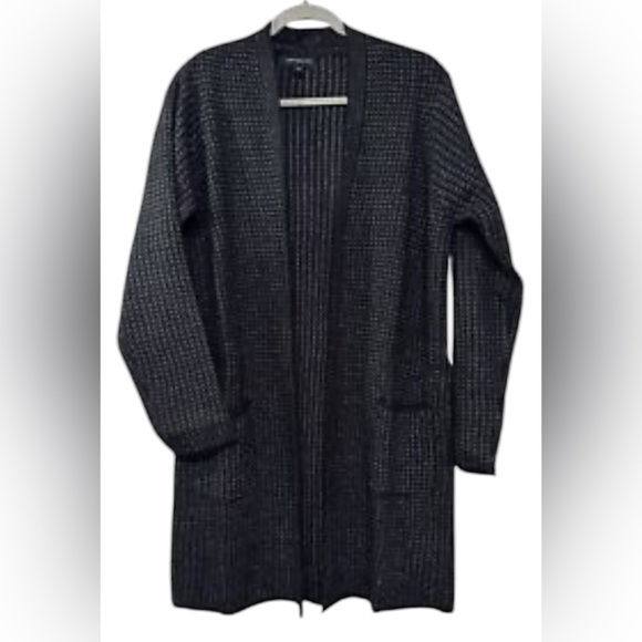 NWT Black and Gray Women's Cardigan Sweater XL Fortune & Ivy Stitch Fix brand - Picture 3 of 7